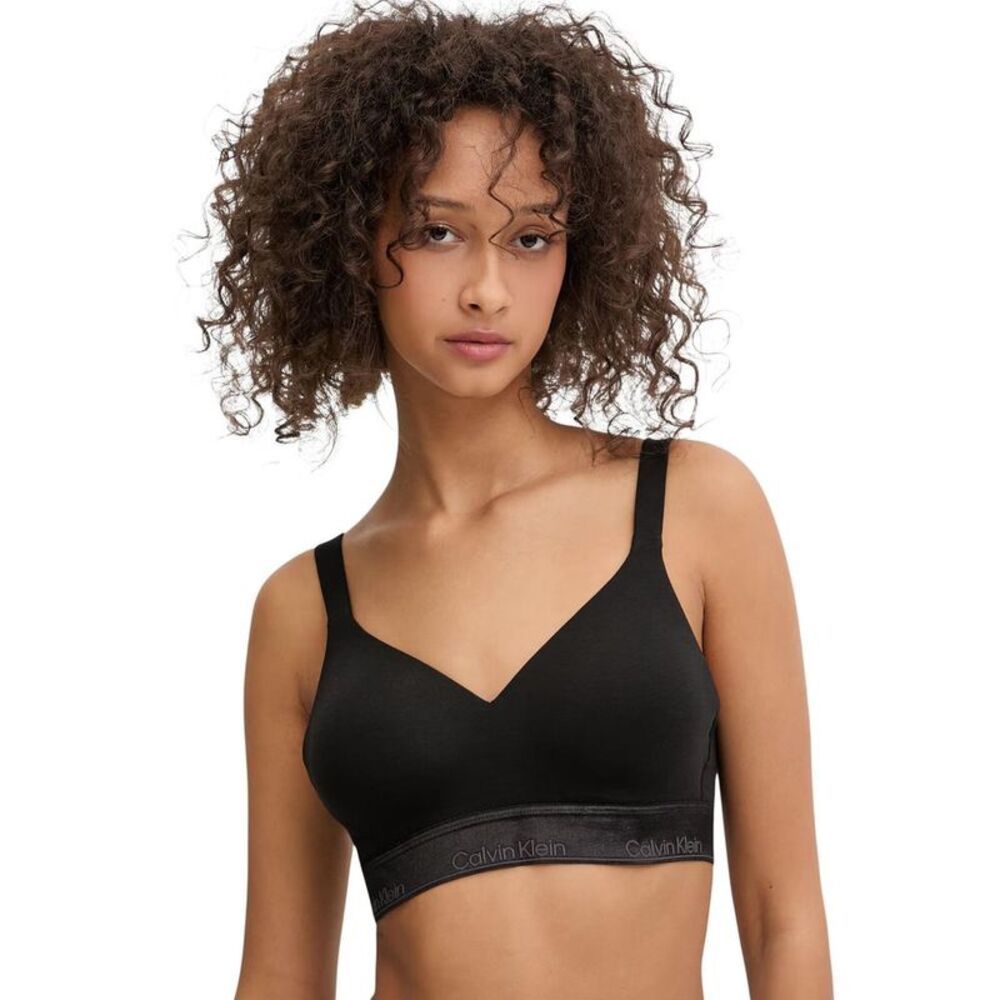 Calvin Klein Underwear Black Cotton Women's Bra